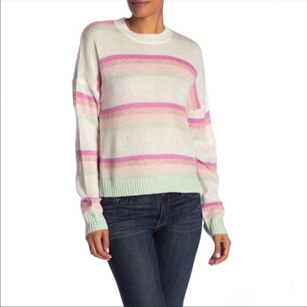 Abound Striped Sweater 
